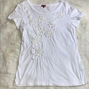 Po Pori white embellished top! 🦋